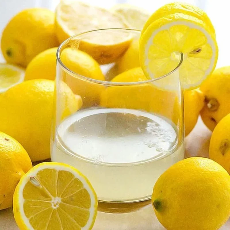 Best Drinks for Hangover Recovery, Lemon Water
