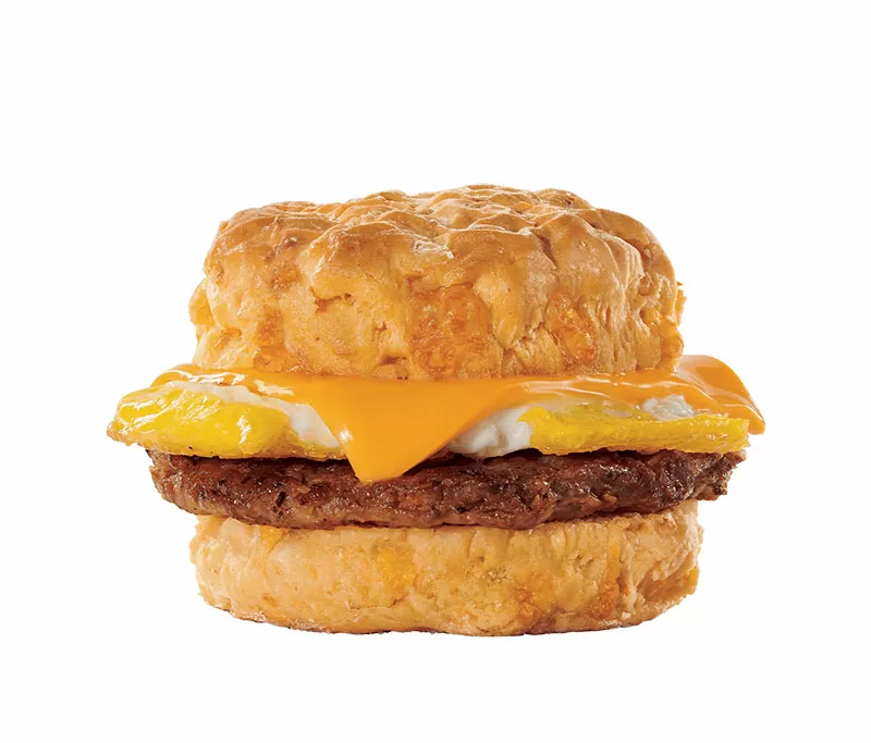 Jack in the Box - Sausage, Egg & Cheese Biscuit