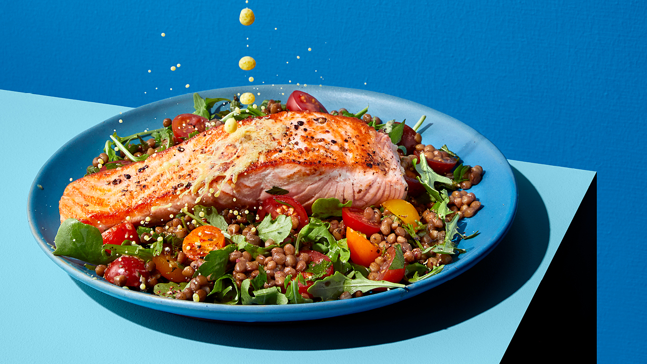 Best Food for Hangover Recovery, Protein-Packed Salad