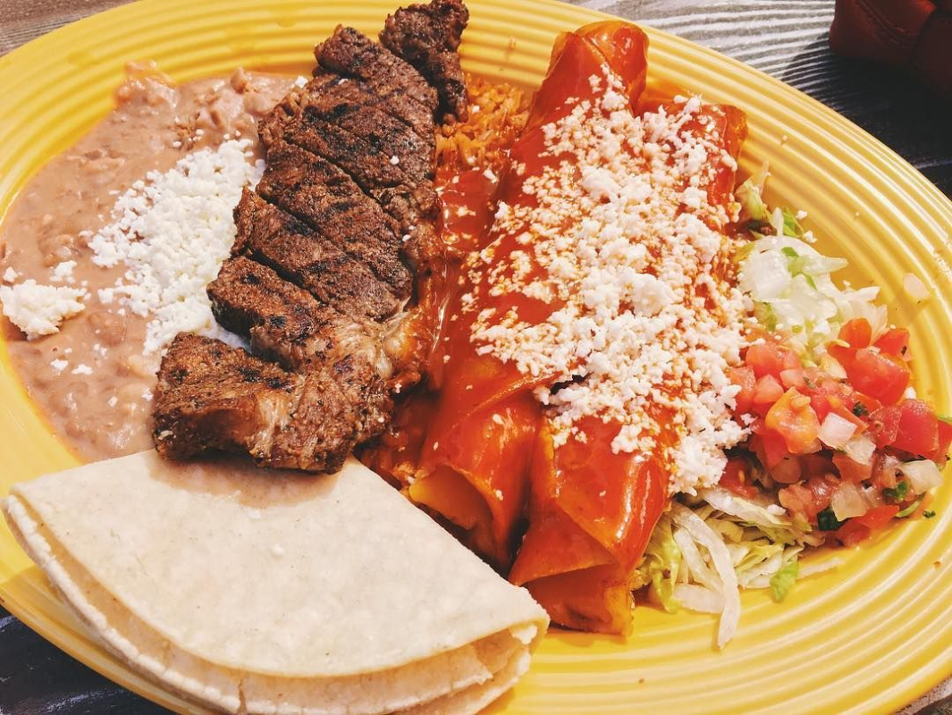 Best Disneyland Food-Enchilada Platter
