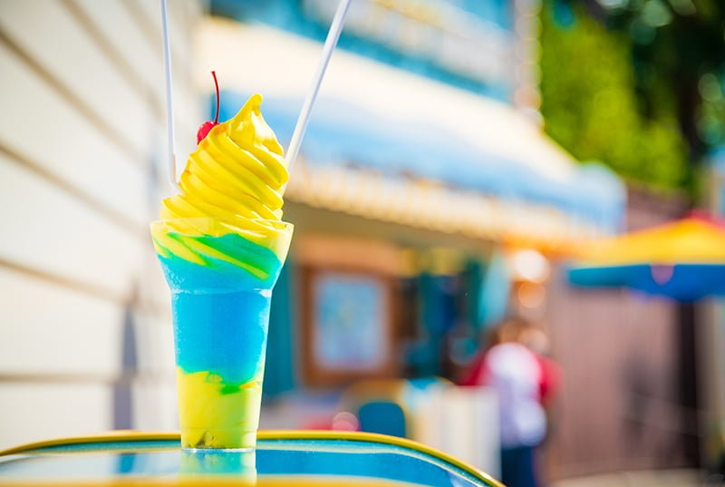 Best Disneyland Food-The Soft-serve Lemon Ice Cream